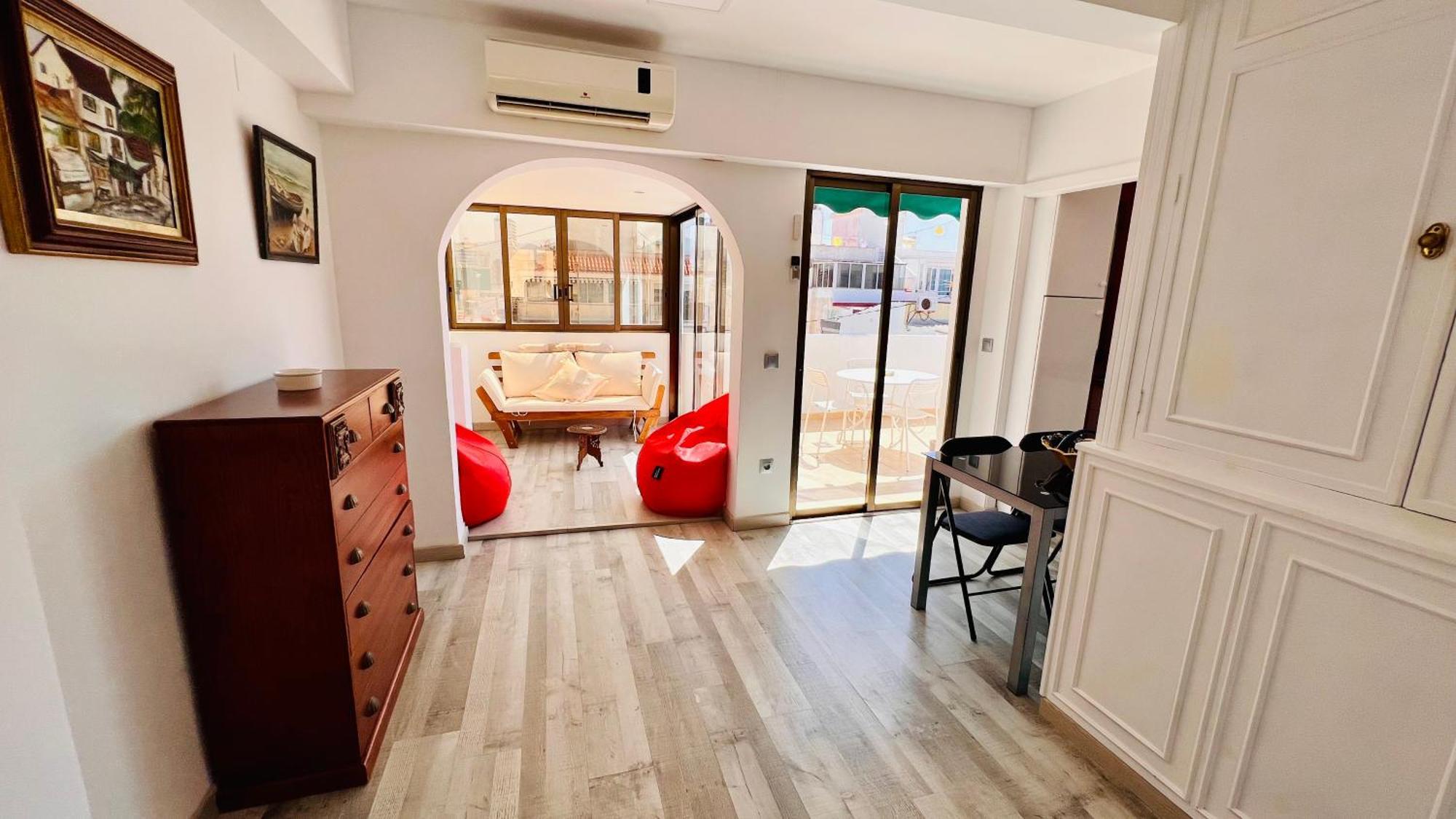 Atico Con Vistas En El Casco Antiguo De Benidorm Apartment Exterior foto