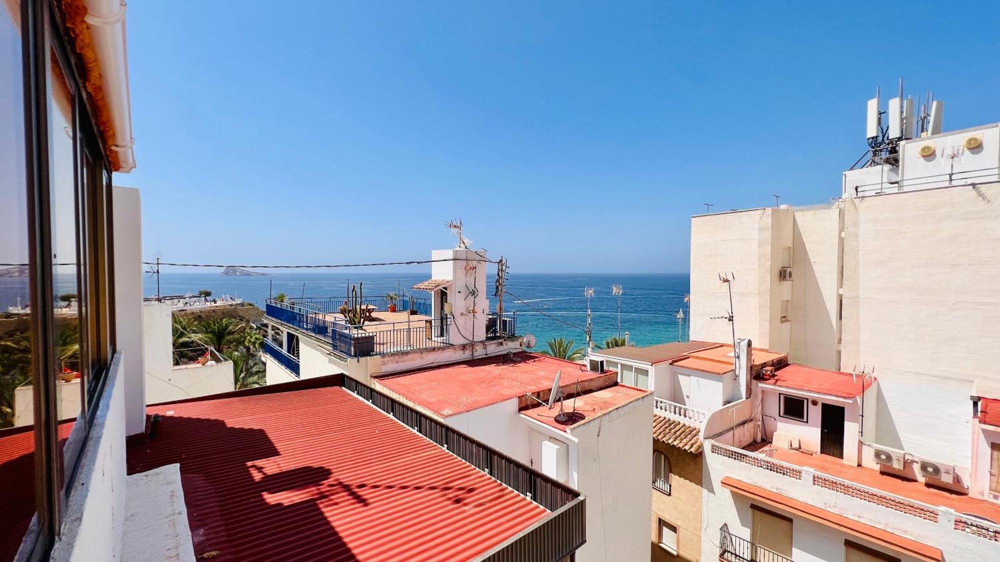 Atico Con Vistas En El Casco Antiguo De Benidorm Apartment Exterior foto